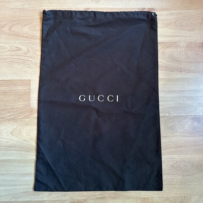 Gucci Dustbag N/S Brown 18'' H x 11.5'' wide for Handbag/Shoe/Boot