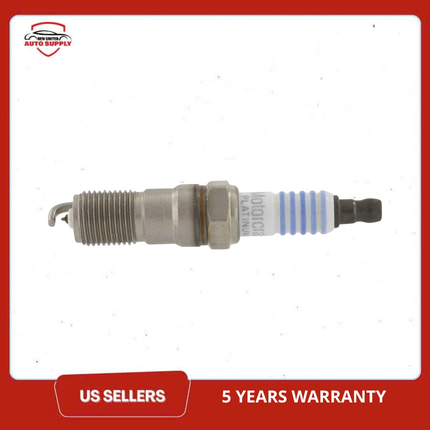 Set of 4 Motorcraft Spark Plug SP-469-X for Mazda Ford Mercury Chevrolet 3 95-18