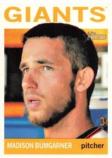 MADISON BUMGARNER 2013 TOPPS HERITAGE BASEBALL #478