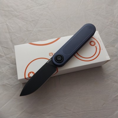 Vosteed Corgi-V 295 Vanchor Lock Blue Aluminum Folding S35VN Pocket Knife A3706