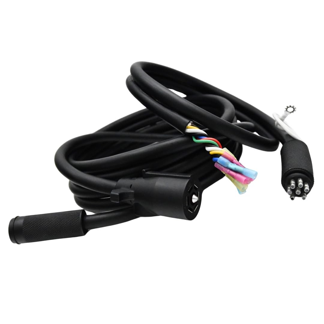 recision Harness 7 Way Heavy Duty Trailer Wiring Harness Kit |12FT 7 in Trailer 