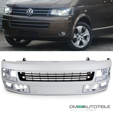 Stoßstange vorne grundiert+Gitter passt für VW Transporter T5 Facelift 09-15