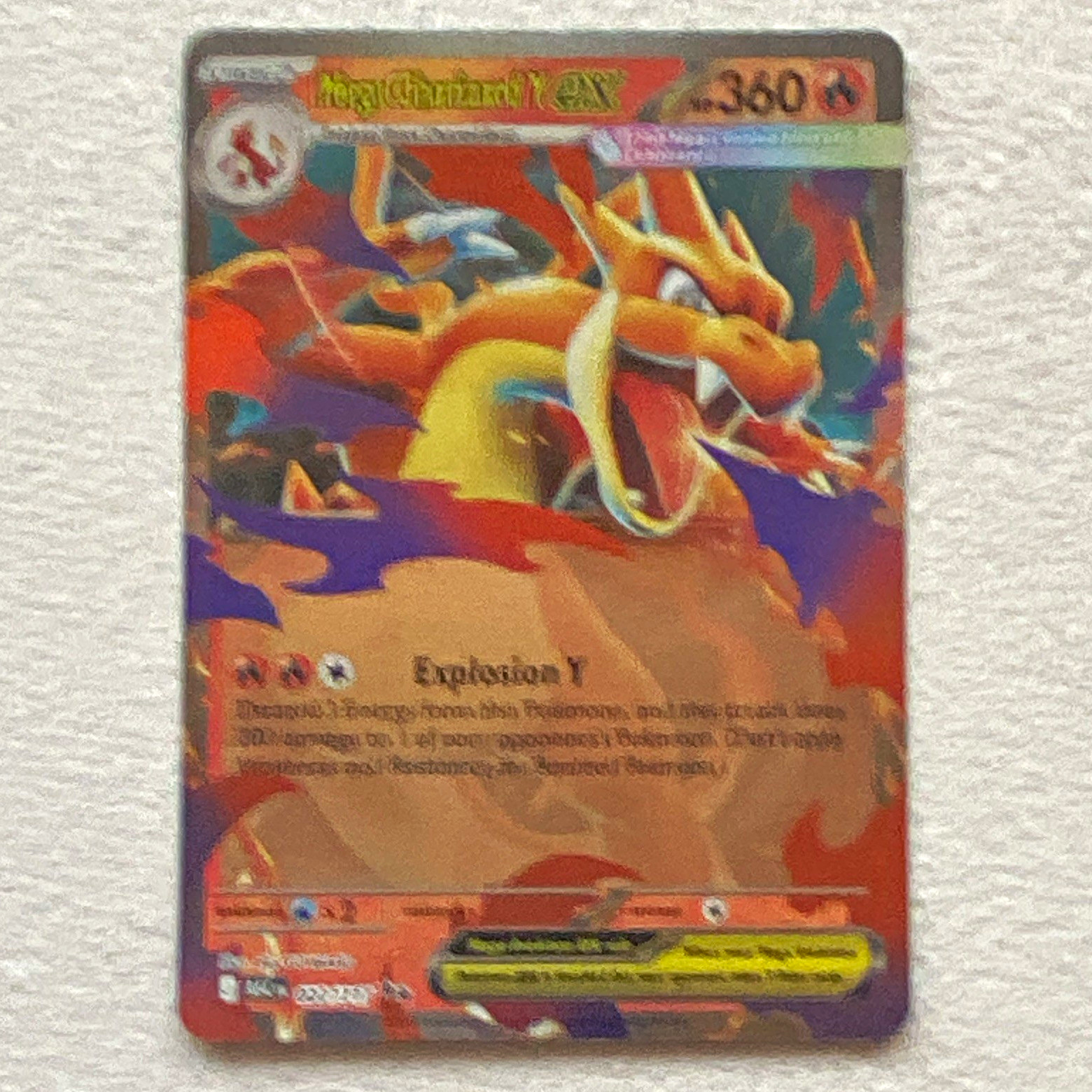 The Pokémon Company Mega Charizard Y EX 023/217 ASC Full Art Foil 360HP EN