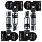 Gunmetal Metal TPMS Tire Pressure Sensors 433MHz for 300C Touring S