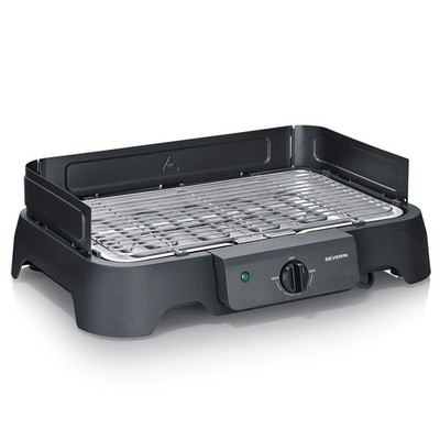 SEVERIN PG 8593 Tischgrill Elektrogrill Kontaktgrill Tischgrill elektisch 2000 W