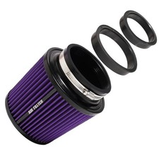 3" 3.5" 4" Inlet Car Replacement Cold Air Intake Filter 76mm 89mm 102mm 3 Siz...