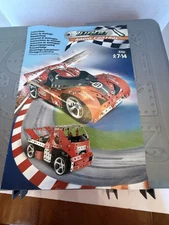 Meccano Erector Turbo RC Pro Building Playset Imaginative 2 Car Radio Control 7+