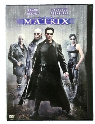 The Matrix (1999, DVD) Action Sci-Fi Movie - Keanu Reeves, Laurence Fishburne