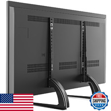 5Rcom Universal Tabletop TV Stand for 22-65" TVs - Height Adjustable, Max VESA 8