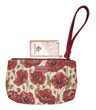 HENNEY Bear Australia Handtasche Blumenmuster Geldbeutel/Kulturbeutel, NEU.