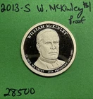 2013-S Presidential Dollar William McKinley Proof — photo from another recent sale