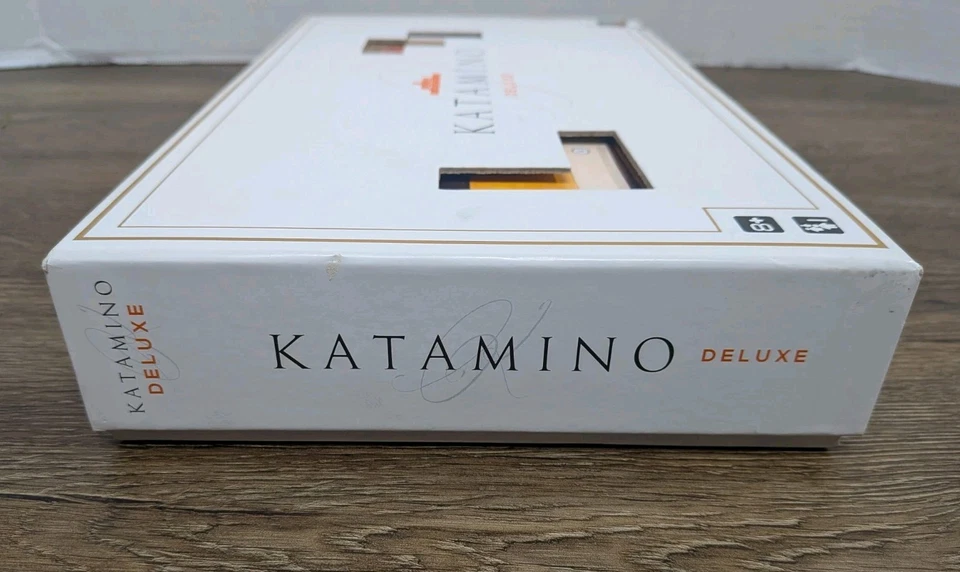 Katamino Deluxe By Gigamic Puzzle Board Game Complete 1993 DJ Games Vintage Wood - Image 2 of 4