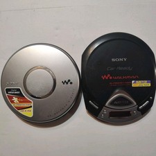 2 Sony Walkman Cd Players For Parts Not Working Model Numbers In Discription.