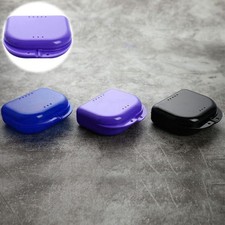 Retainer Box Container Mouthguard Storage Case Cleaner Guard Denture Storage Box