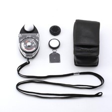 SEKONIC L-398 Studio Deluxe Light Meter exposure meter Tested OK No.9090102