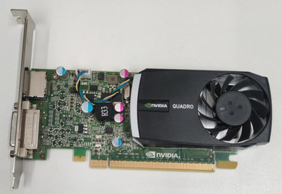 NVIDIA Quadro 400 Grafikkarte  512 MB DDR3 PCIe HighProfile DVI Displayport