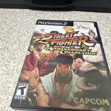 Capcom Street Fighter Anniversary Collection PlayStation 2 PS2