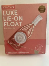 Lux Lie On Float Rose Bottle  SUNNYLIFE NEW IN BOX