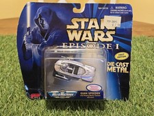 Star Wars Episode I Die-Cast Metal Micro Machines Gian Speeder On Card *Has Wear