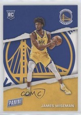 2021 Panini Father's Day Rookies James Wiseman #RC2 z6b