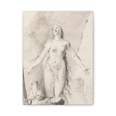 Camarón, José - La Magdalena penitente - Canvas Wall Art