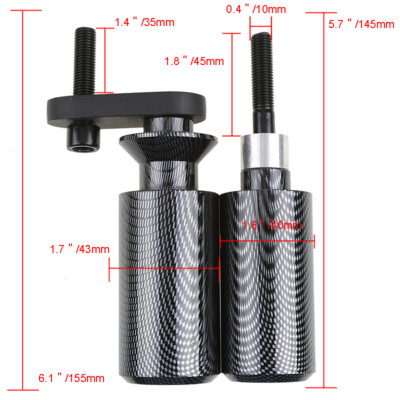 Frame Sliders Crash For Kawasaki Ninja ZX-14R ZX10R ZX6R ZX6RR