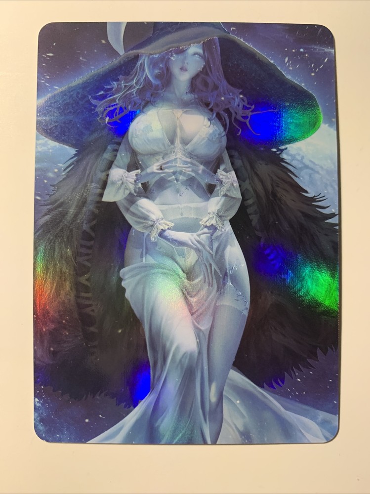 Ranni Renna Witch Lady doll Sexy ACG Goddess Waifu Card Girl Holo Doujin Anime