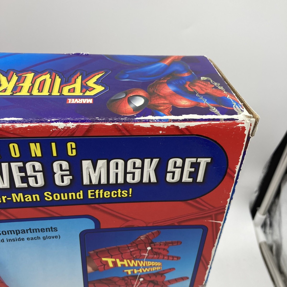 Marvel Spider-Man Electronic Web Power Gloves & Mask Set