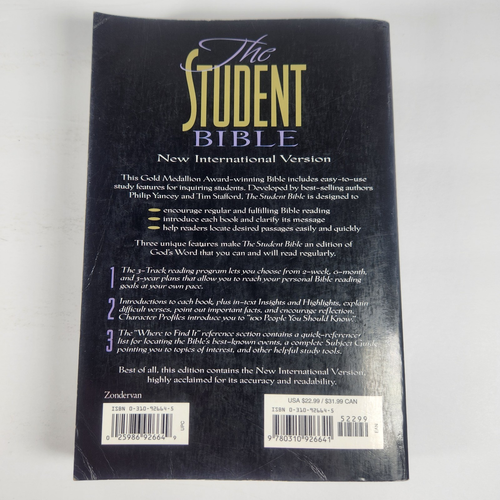 Lot Of 3 Student Bibles Book Extreme Teen Bible Revolve Complete New Testament - Picture 12 of 22