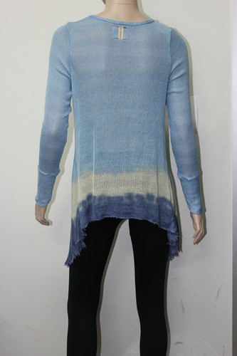 ypsy 05 Tie Dye Light Sweater in Burgundy and Gray Size M NWOT - Picture 6 of 10