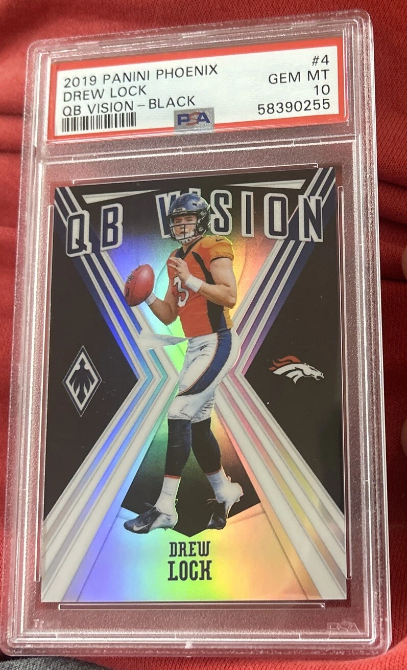 Drew Lock Panini Phoenix QB Vision #4 Black