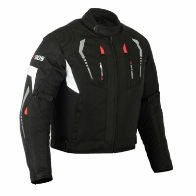 Herren Touren Motorradjacke Textil B:O:S schwarz Gr. M L XL XXL 3XL