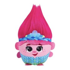 TROLLS Band Together- QUEEN POPPY Hairmony Mixers Plush Toys 6  -NEW w/Tag