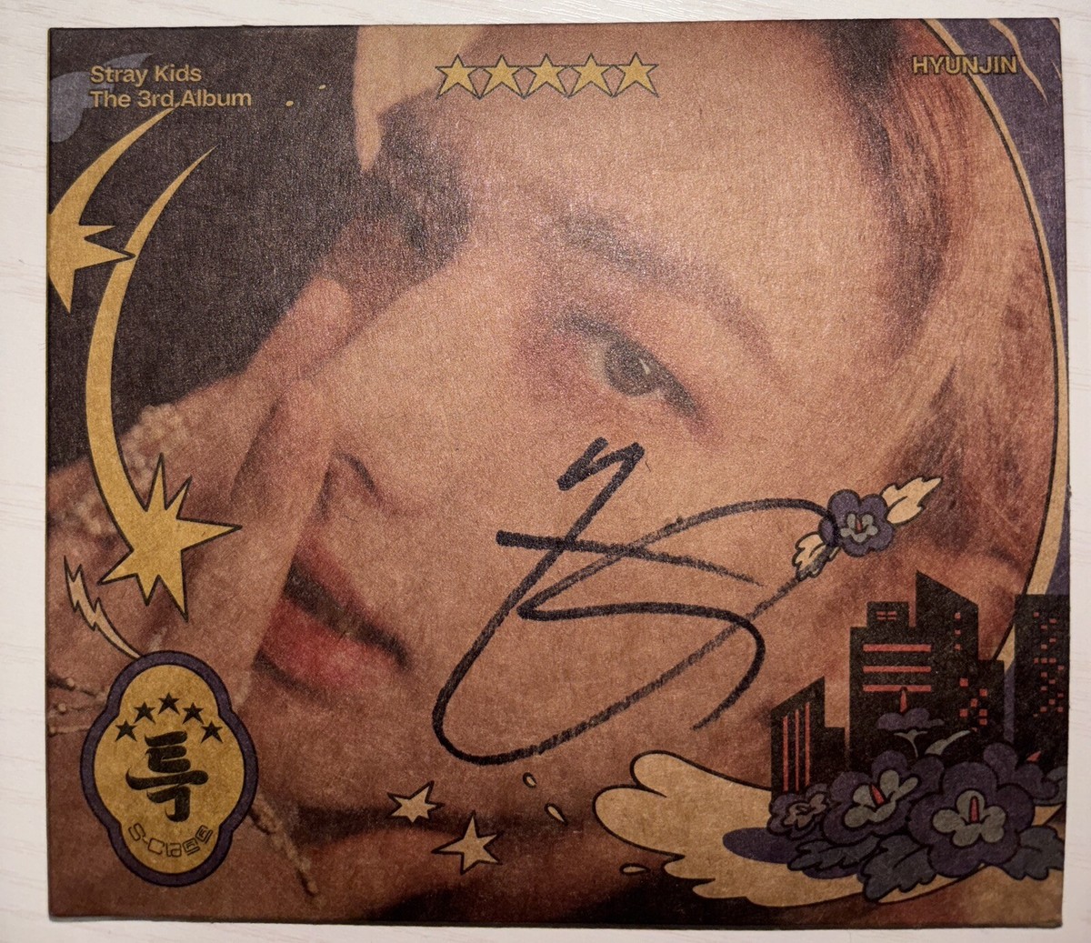 STRAY KIDS [5-Star] HYUNJIN Autographed Signed Digipack