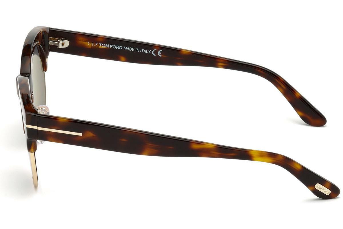 Tom Ford Henri-02 TF 598 52d Dark Tortoise Grey Polarized 