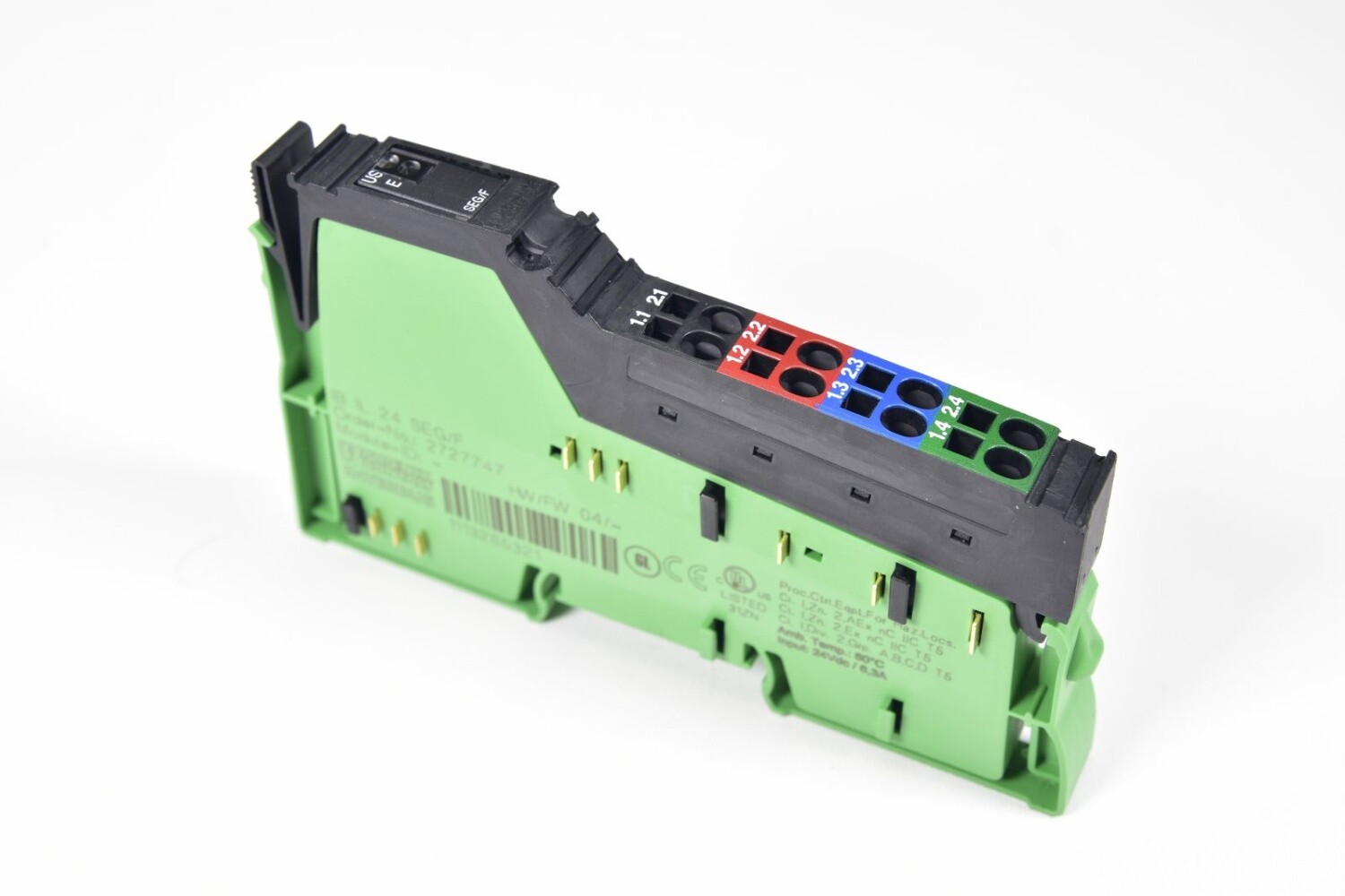 PHOENIX CONTACT 2727747, IB IL 24 SEG/F / IBIL24SEGF, Inline terminal 24 VDC