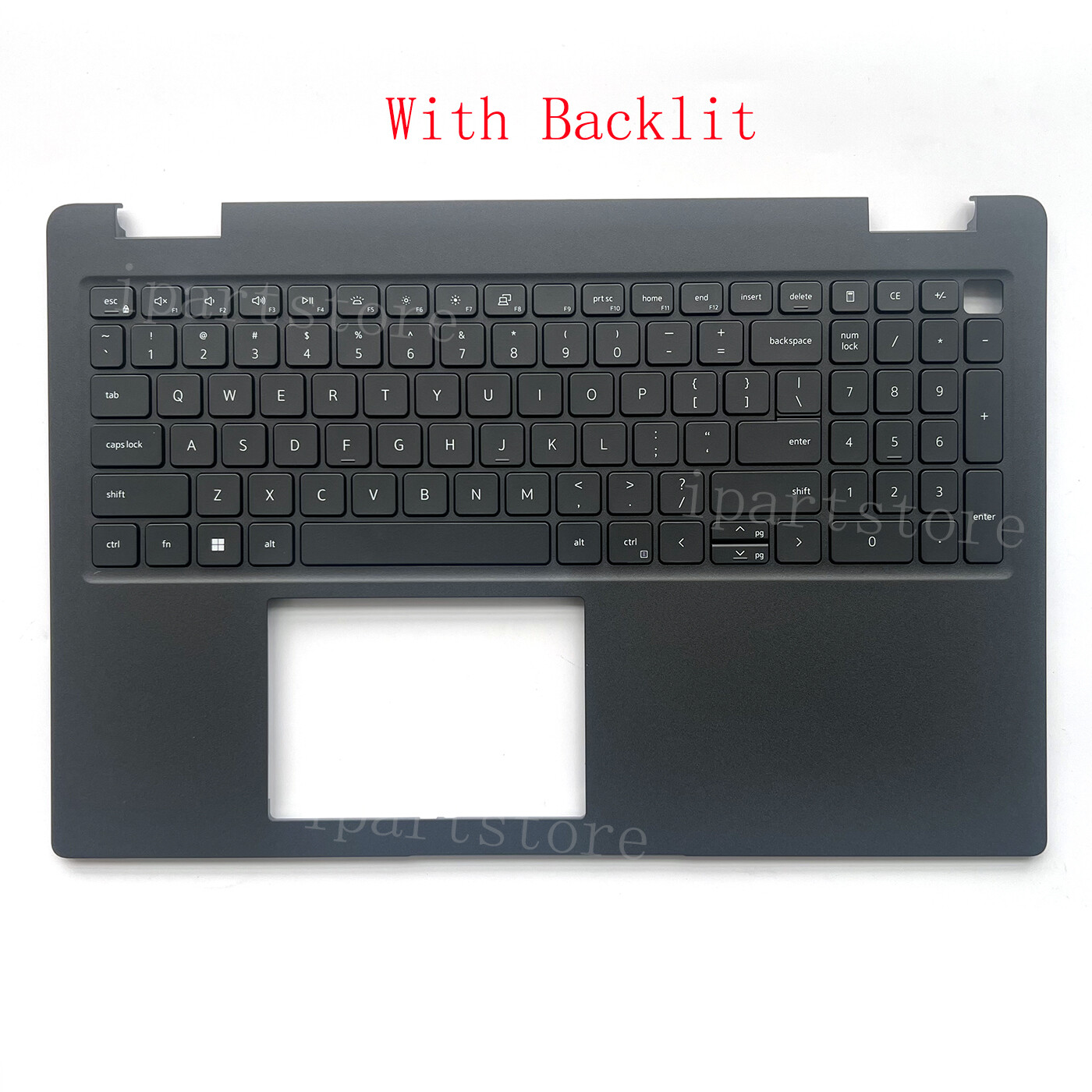 New Palmrest Upper Case Keyboard With Backlit For Dell Latit