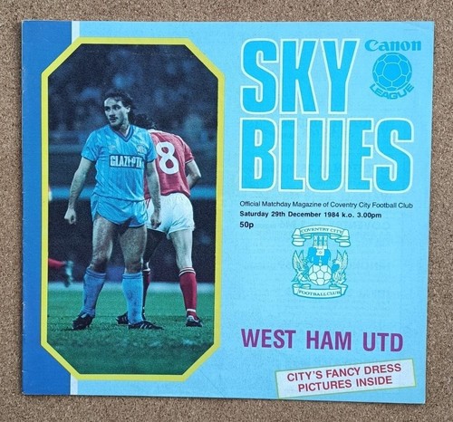 Programme Coventry City Football Highfield Road Programmes Various 1967 - 1997 - Picture 48 of 107