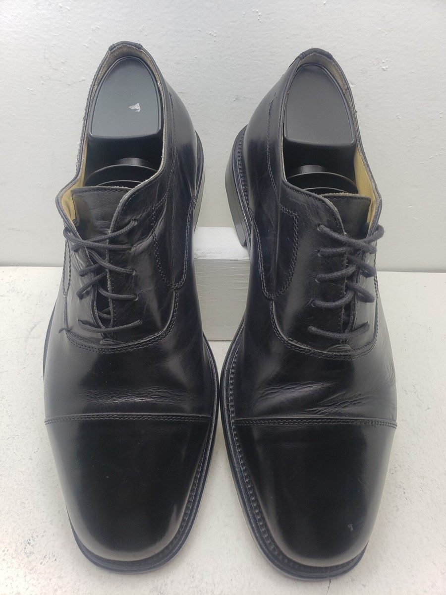 Mens Johnston & Murphy Domani Oxfords Dress Shoes Black  display picture 1