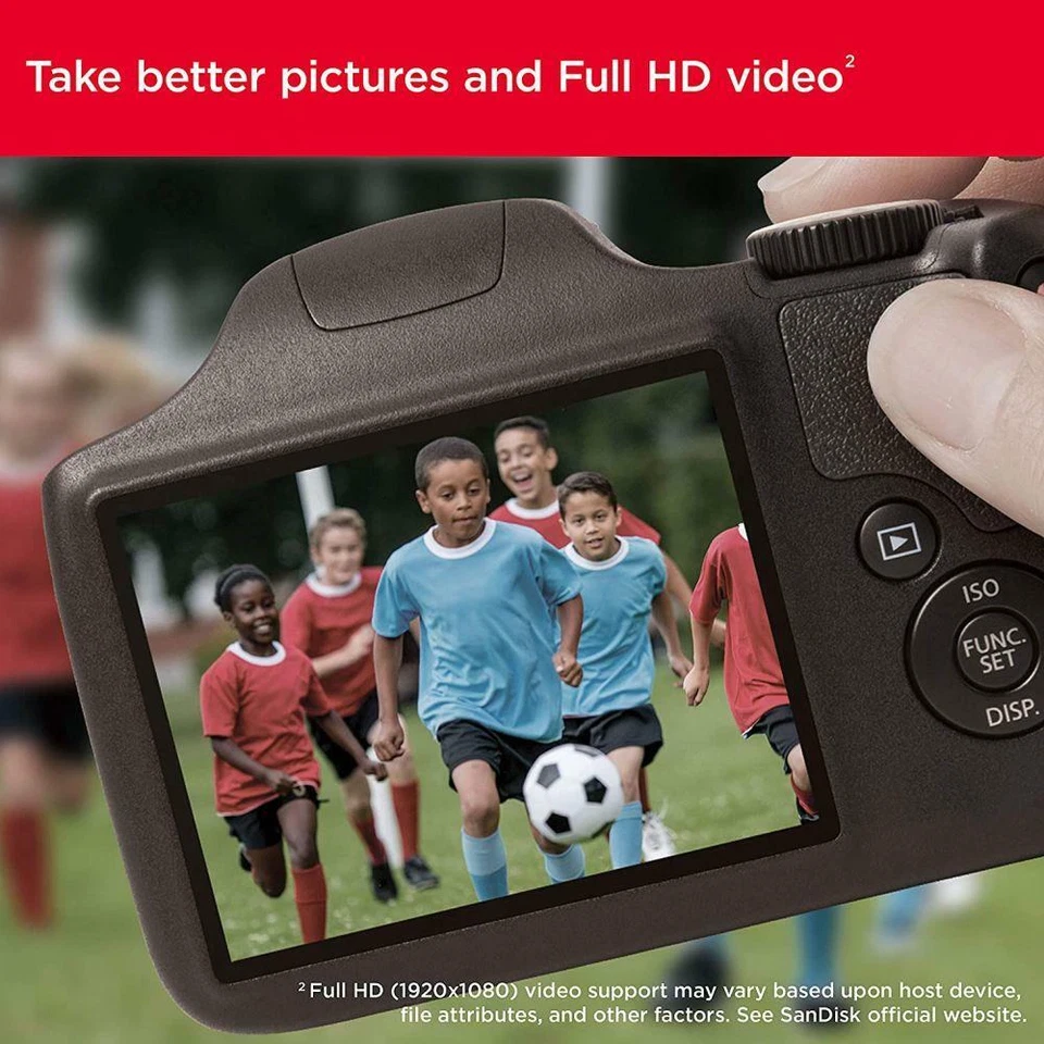 SanDisk Ultra SDHC Memory Card 120MB/s C10 UHS-I 32 64 128 256 DUN4 VARIATION - Image 2 of 3