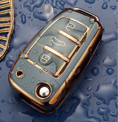 Auto Schlüssel Hülle Schutzhülle Key Cover Case Für Audi A1 A3 Q3 Q7 - Bild 7 von 16