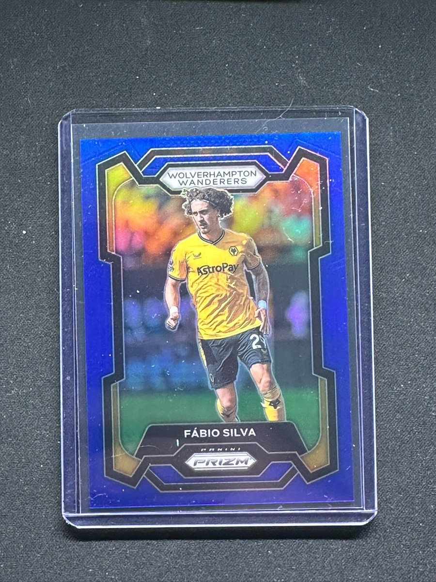 2023-24 Panini Prizm EPL Soccer Fabio Silva Blue /299 #209