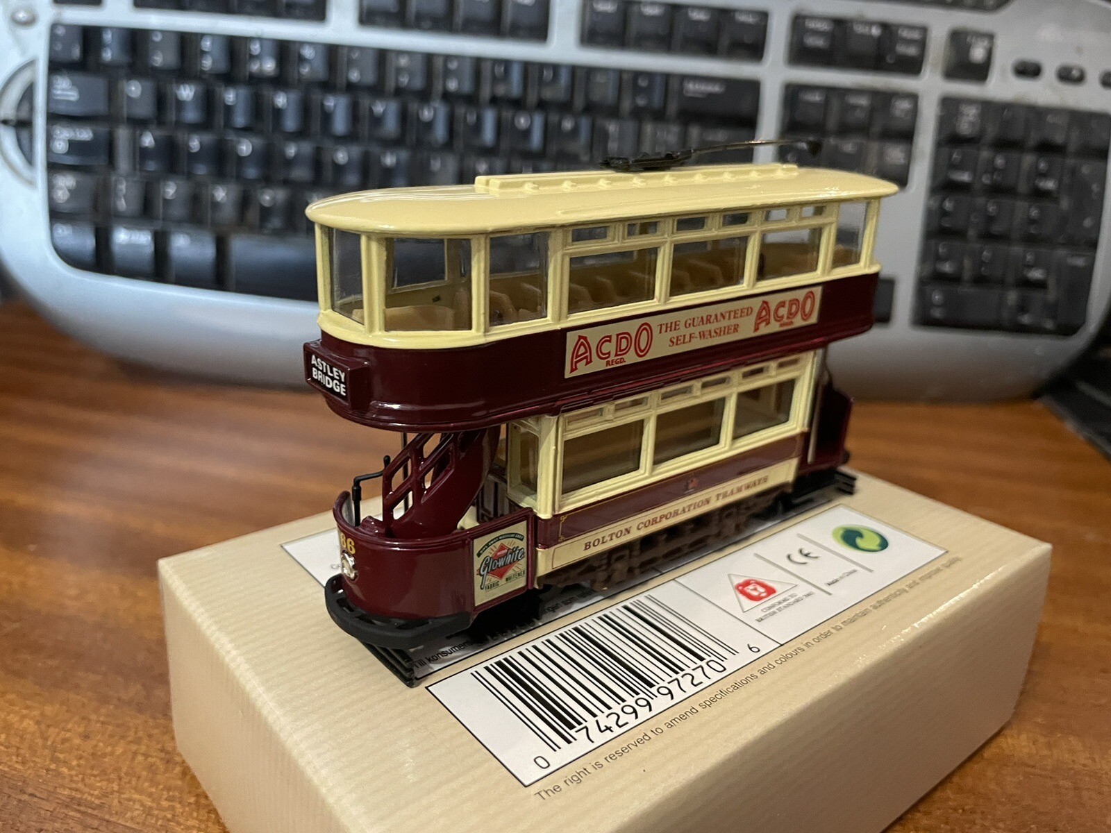 Corgi Classics 97270 Closed Top Tram - ACDO - Boxed