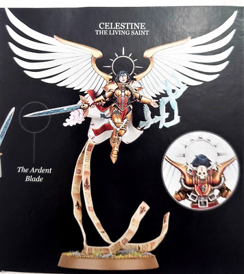 40K Sororitas Celestine, Living Saint NO Geminae Superia Seraphim Sisters Battle