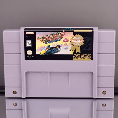 F-Zero (Super Nintendo, SNES) - Player's Choice Version - Authentic NTSC