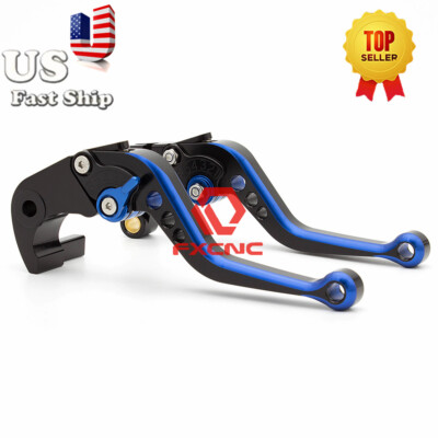 CNC Short Mixcolor Brake Clutch Levers Fit Kawasaki VERSYS (650cc) 2015-2020 19