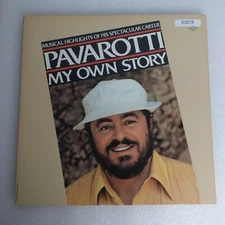 The Orchestra De Teatro Pavarotti My Own Story LP Vinyl Record Album