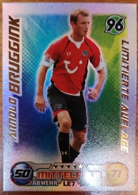 Topps Match Attax 09 10 Limitierte Auflage L7 Arnold Bruggink