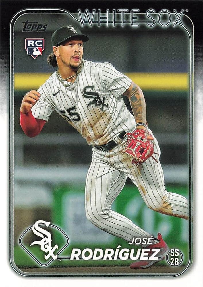 2024 Topps #86 Jose Rodriguez RC - Chicago White Sox