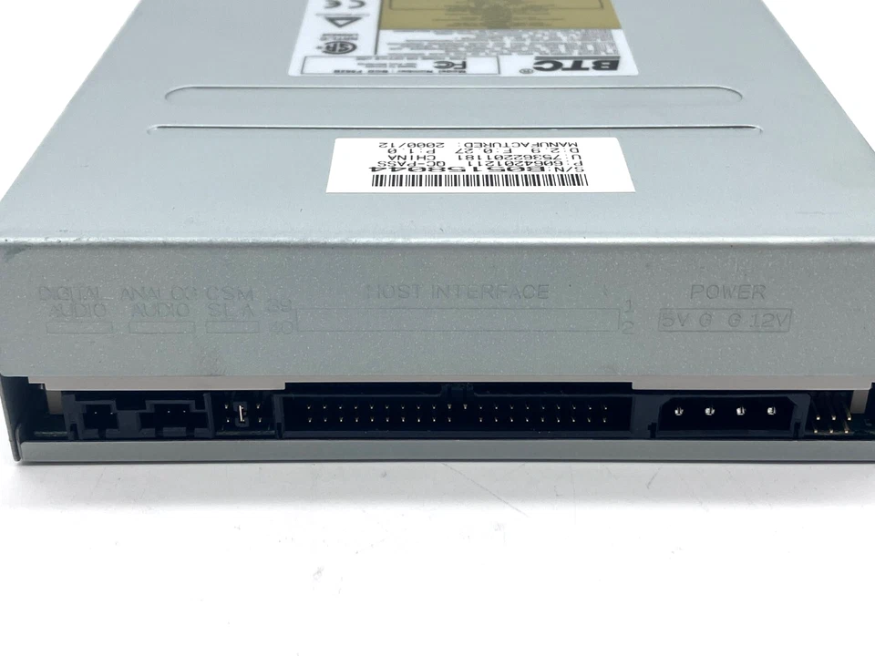 BTC BCD-F562B 52X CD-ROM Drive - Image 3 of 3